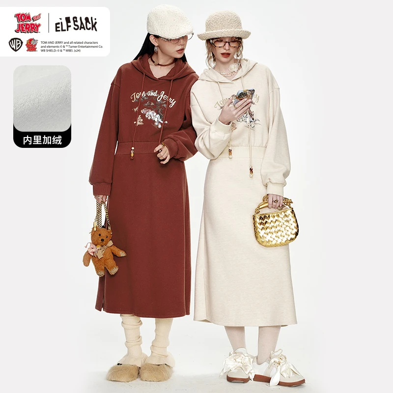 【新年穿搭】【猫和老鼠联名】妖精的口袋好运常在连帽卫衣24400072