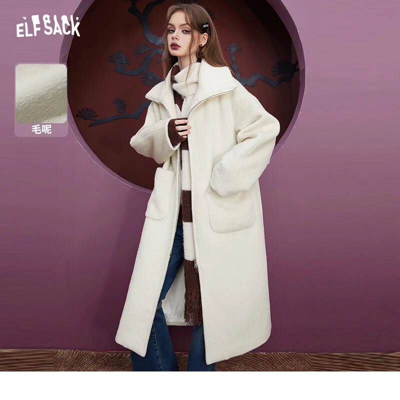 妖精的口袋毛呢外套13413065