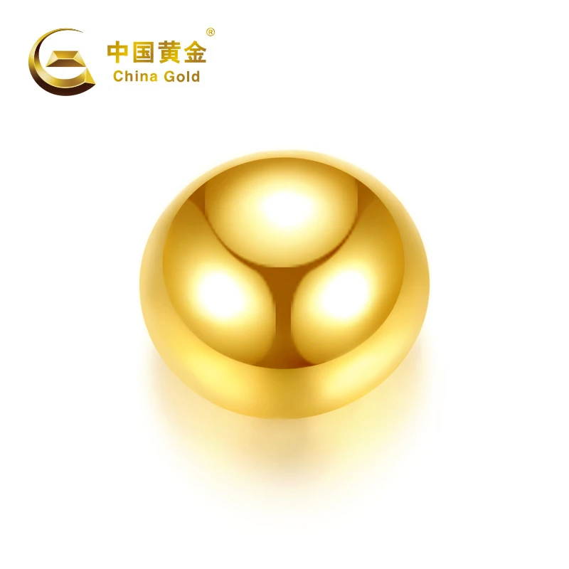 【中国黄金】B2742# 足金999 种豆得豆小金豆五金女孩