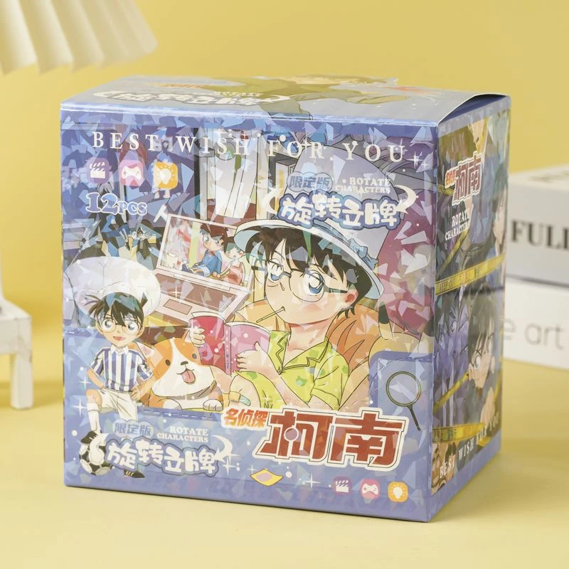 【贾斯汀潮玩】【柯南亚克力旋转立牌】动漫柯南限定版旋转立牌盲盒