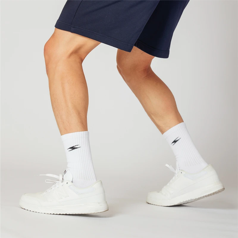 SOCKKEY 运动袜篮球袜男中高帮中长筒毛巾底袜子吸汗莱卡抑菌袜