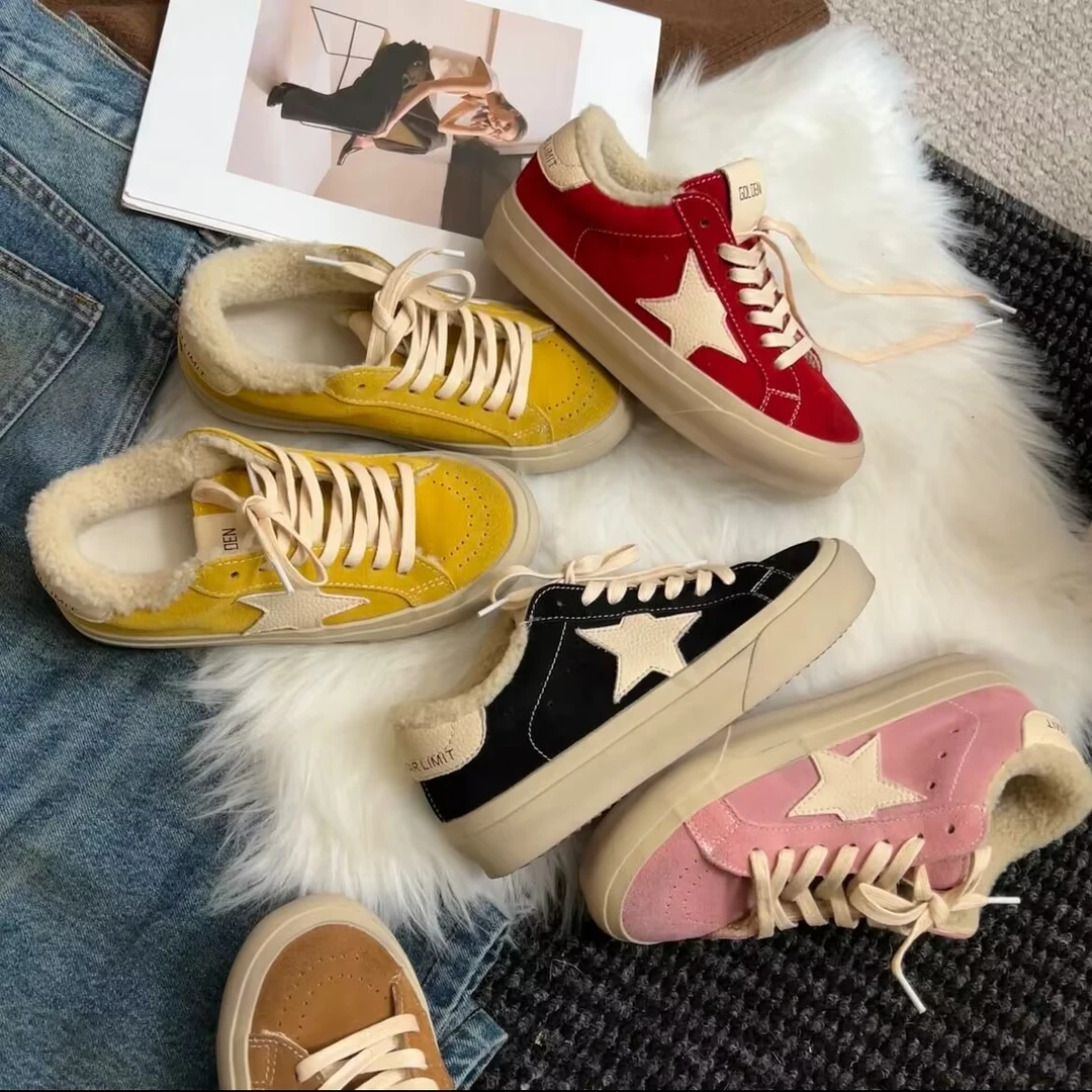 韩版时尚小脏鞋星星板鞋低帮运动休闲百搭女鞋