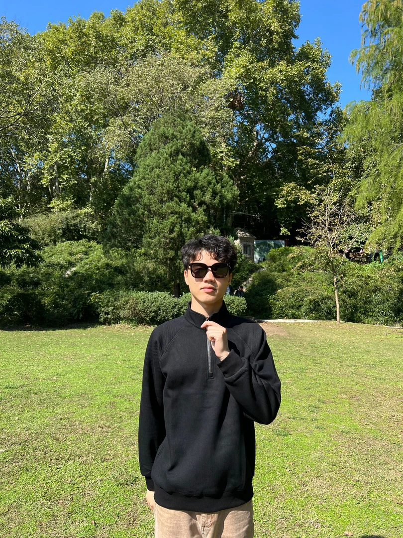 【杰登】条纹针织！户外针织春款打底衫男女款立领长袖T恤