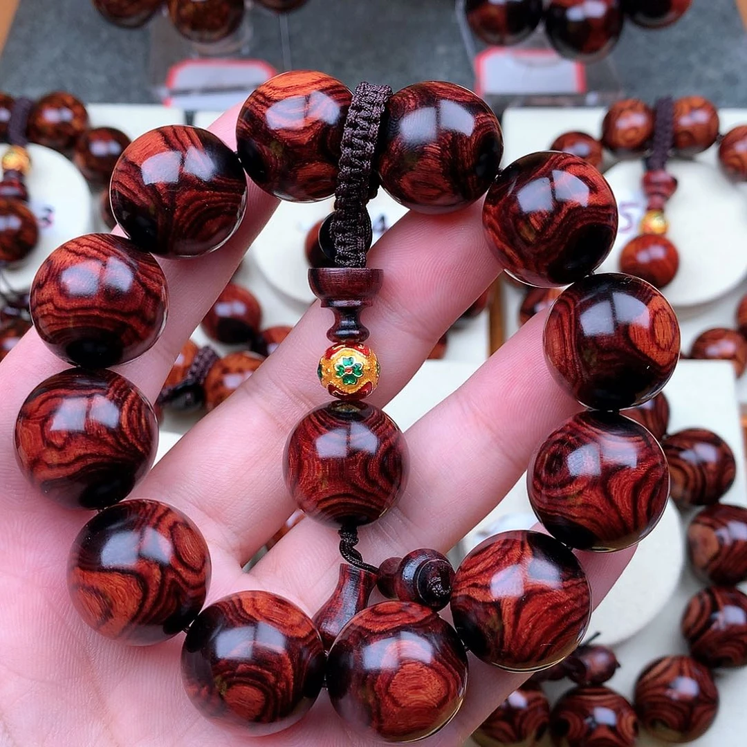 黄花梨/降香黄檀见黄花梨手串2.0