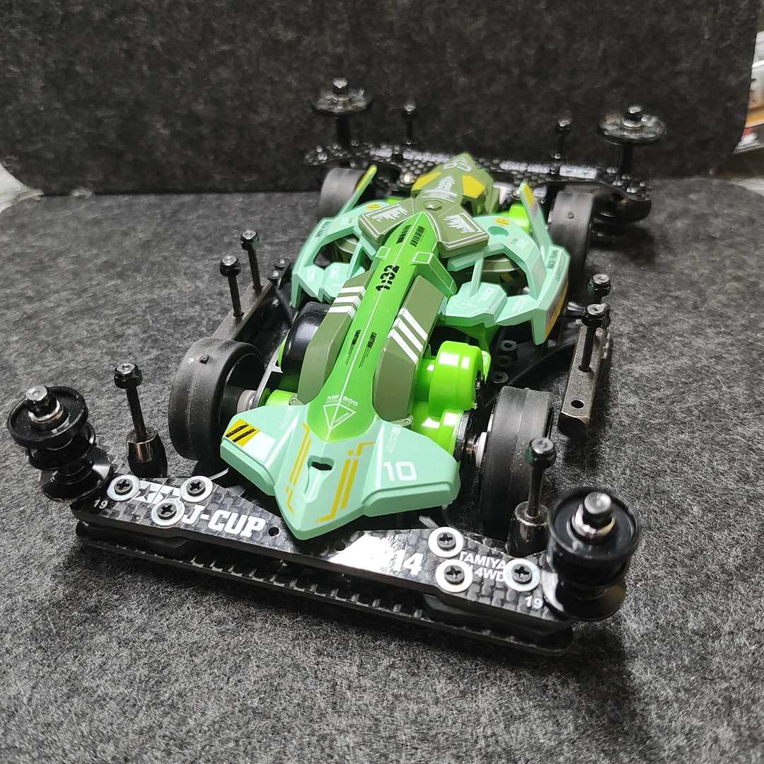绝地战车BMAX改装车/田宫FMA底盘/比赛车,包含4.5mm防松田宫AO轴