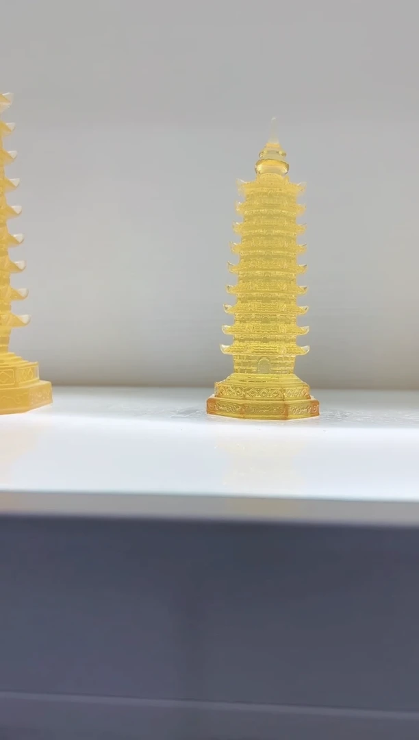 【闪购商品】摆件古法琉璃文昌塔小号