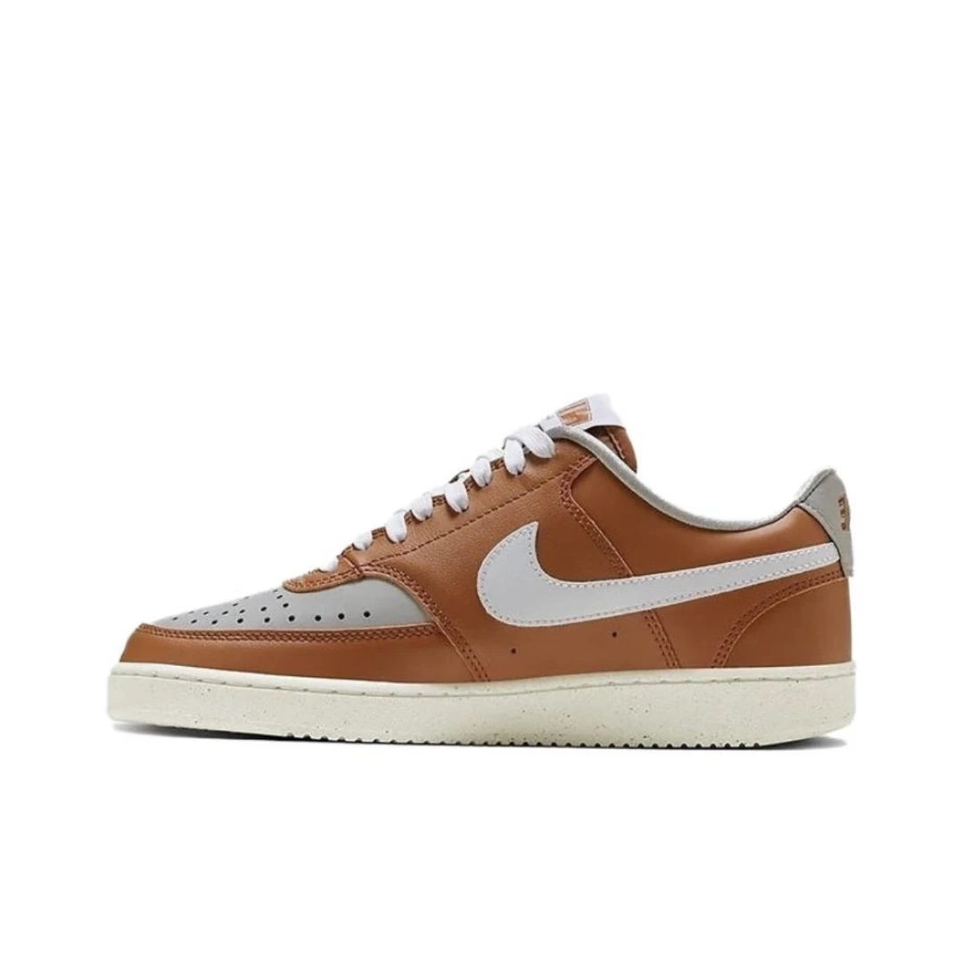 NIKE/耐克CourtVision女鞋低帮运动鞋潮流复古休闲板鞋FJ2767-800