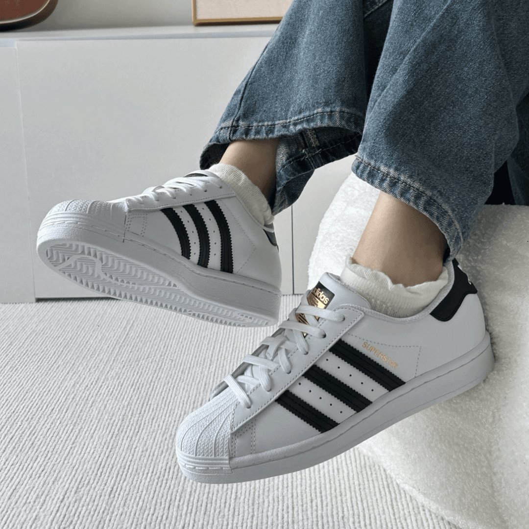 【断码清货】adidas/阿迪达斯 小白鞋金标贝壳头经典男女板鞋FU7712