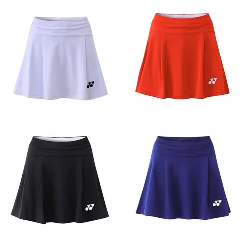 2024夏季yy羽毛球短裙防走光运动裙速干透气训练跑步修身半身裙