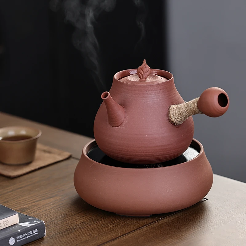 电陶炉煮茶壶2023新款茶壶泡茶家用煮茶器煮茶炉陶壶急须壶烧水壶