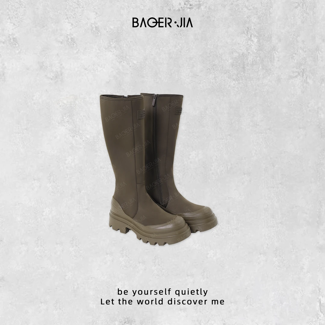 19-【瘦腿神器靴】宝儿家含幂BM20524308秋装新款穿搭时髦时尚靴