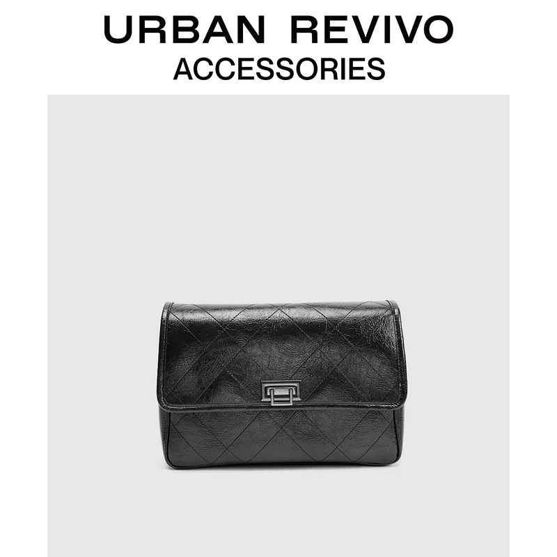 URBAN REVIVO女士时尚翻盖单肩斜挎包UAYB40062