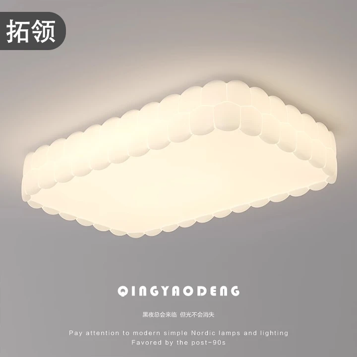 吸顶灯主卧吸顶灯简约女孩房间吊灯灯饰餐厅圆形灯网