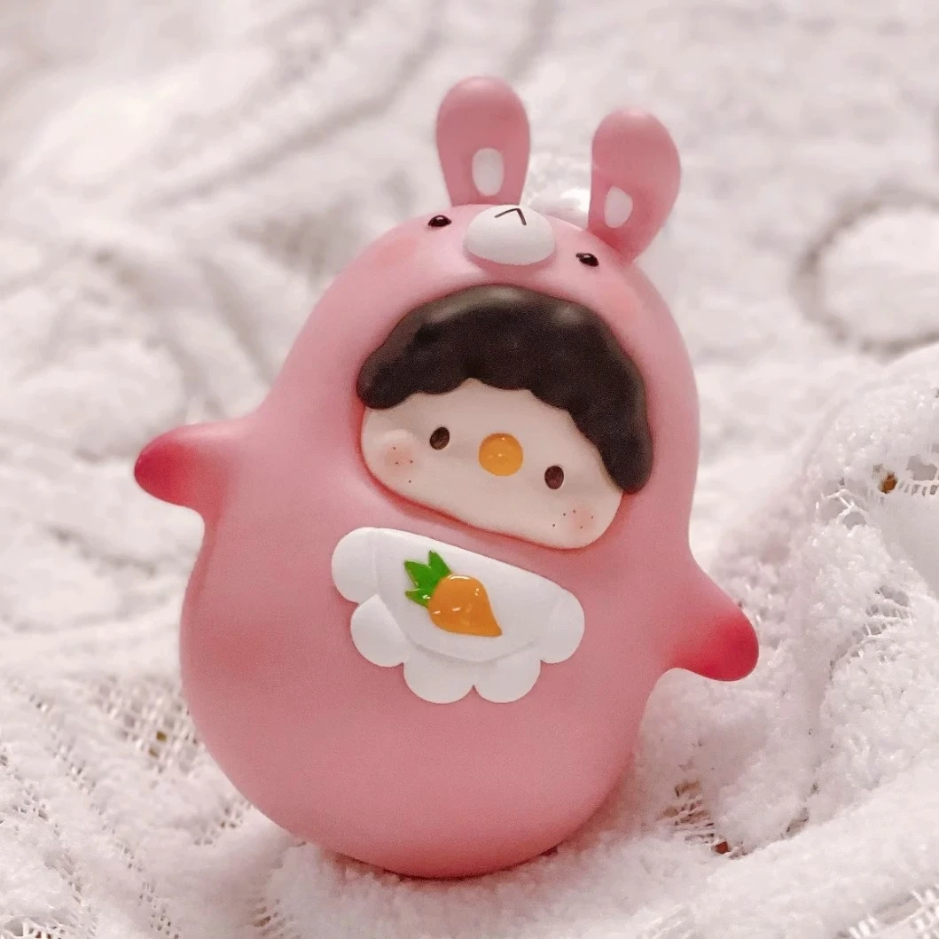 团团【拆盒】芝麻娃娃生日派对系列盲盒潮玩代拆