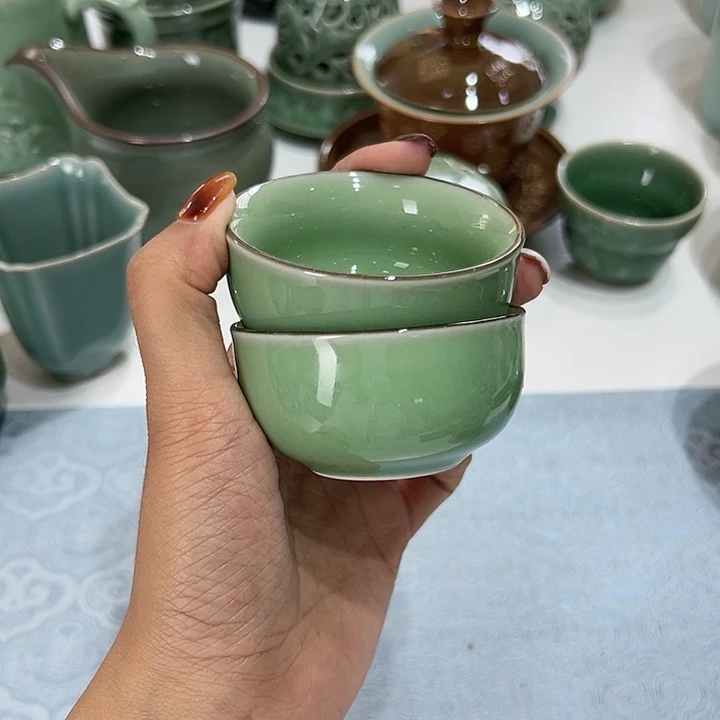 小米茶器龙泉青瓷