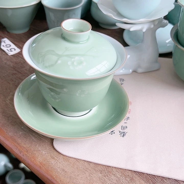 小米茶器龙泉青瓷