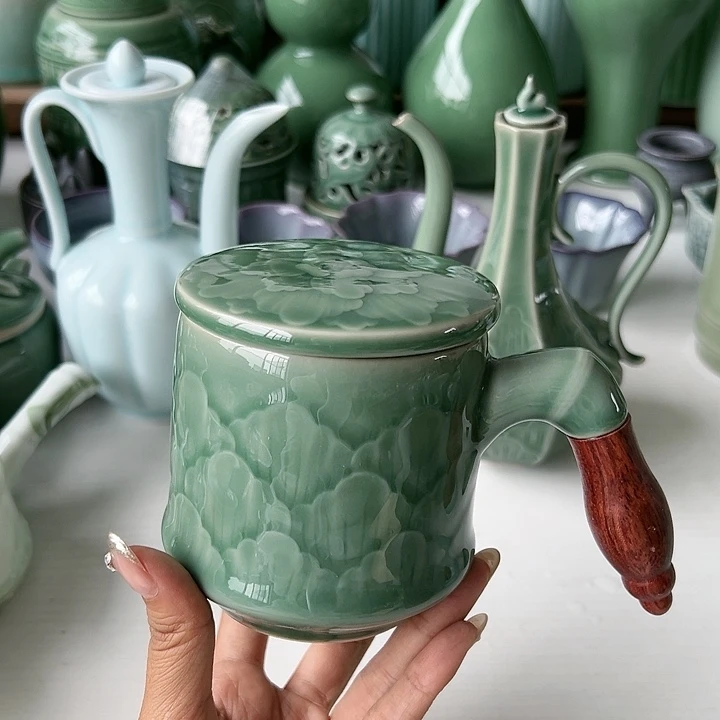 小米茶器龙泉青瓷