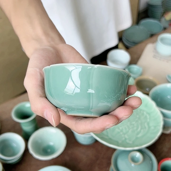 小米茶器龙泉青瓷