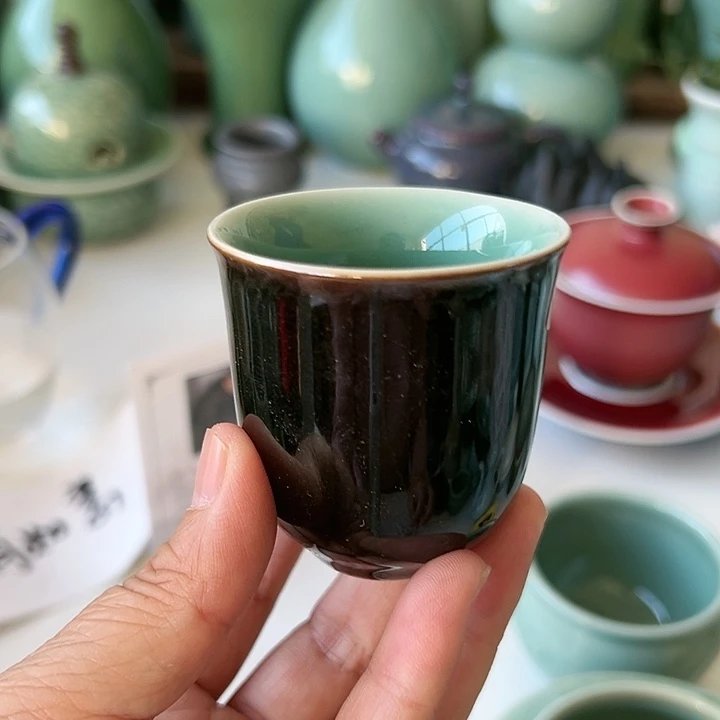 小米茶器龙泉青瓷