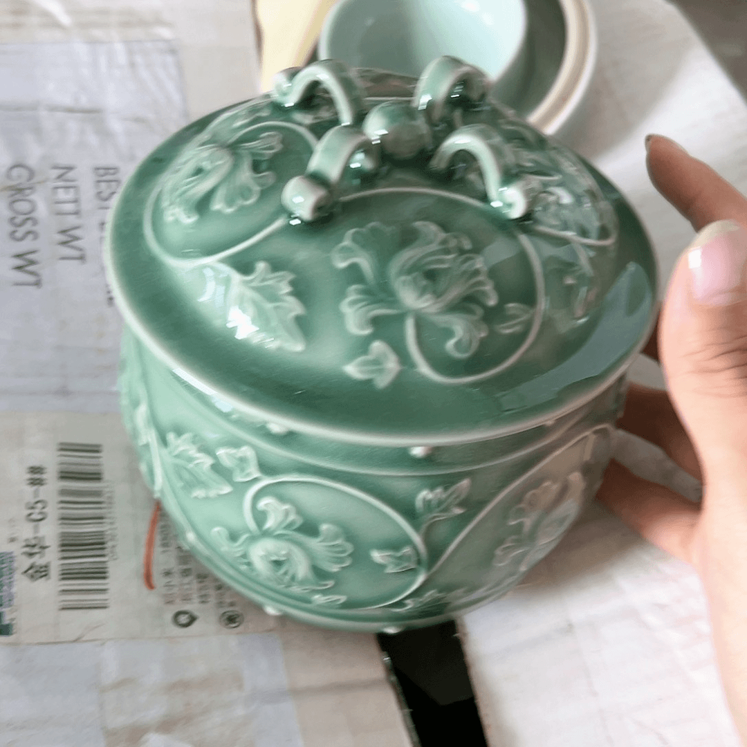 小米茶器龙泉青瓷