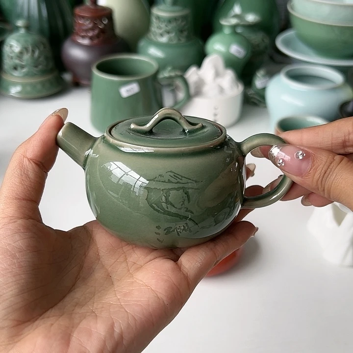 小米茶器龙泉青瓷