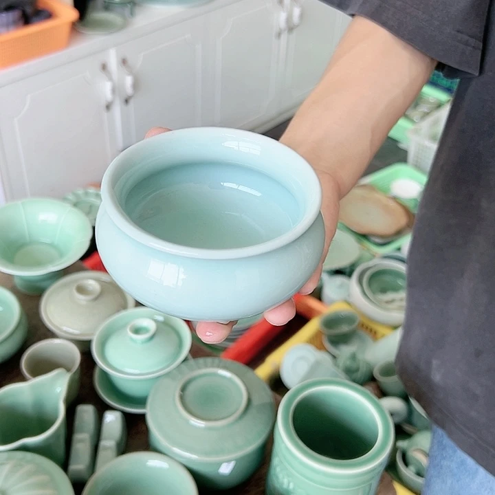 小米茶器龙泉青瓷