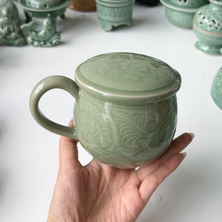 小米茶器龙泉青瓷