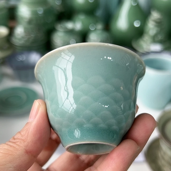 小米茶器龙泉青瓷