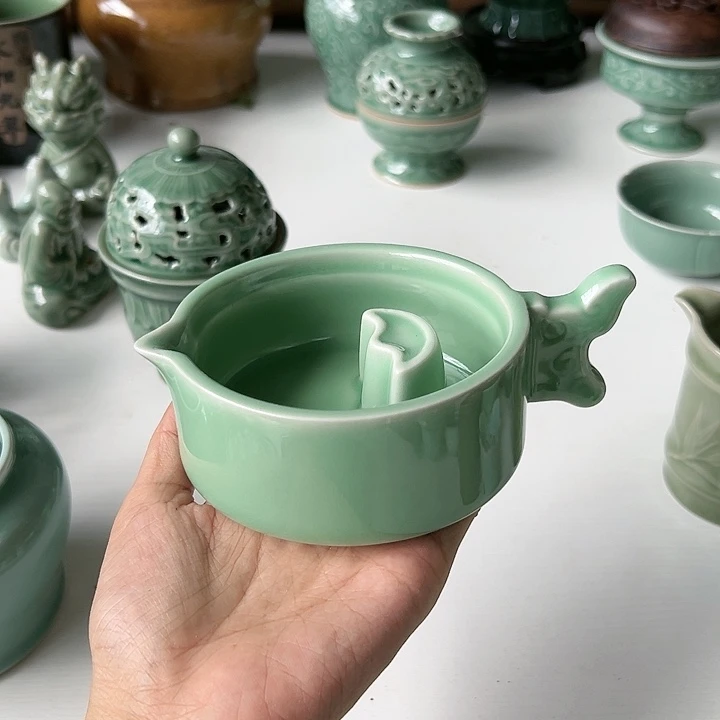 小米茶器龙泉青瓷