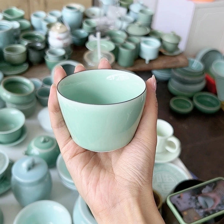 小米茶器龙泉青瓷