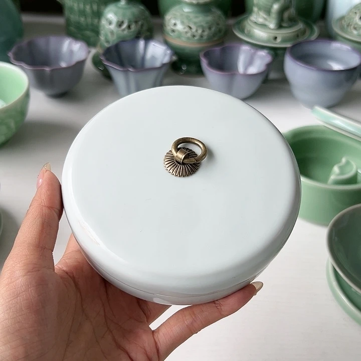 小米茶器龙泉青瓷