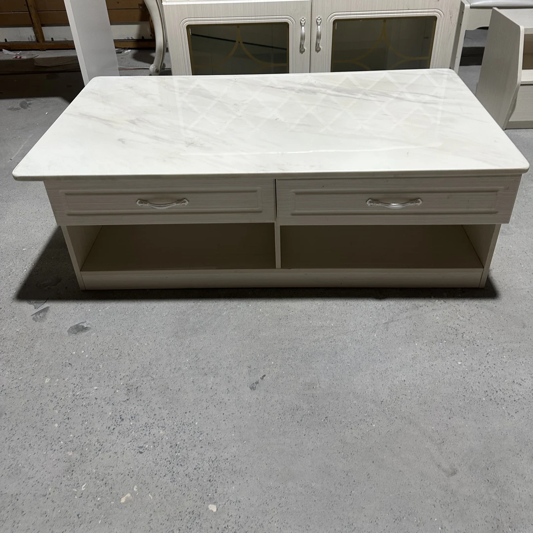 现代简约岩板桌面茶几