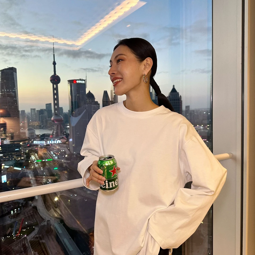 LEVIN LOVE 即兴留白百搭神T上衣A003JLGG050