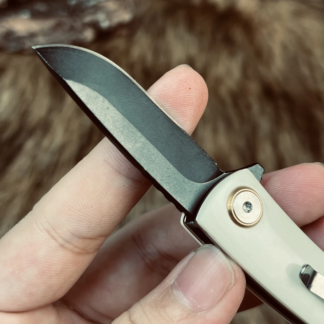 【高定版本】骨柄伍兹钢手工刀