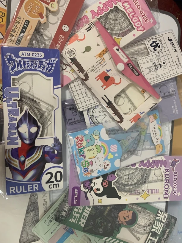 学生文具卡通套尺