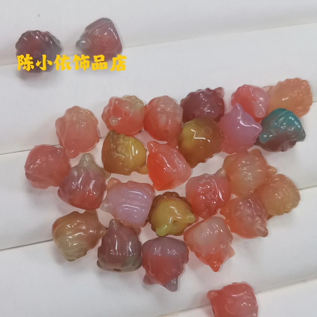 非金属吊坠 【陈小依饰品店】老料凤九卡13+上下通孔配件时尚百搭