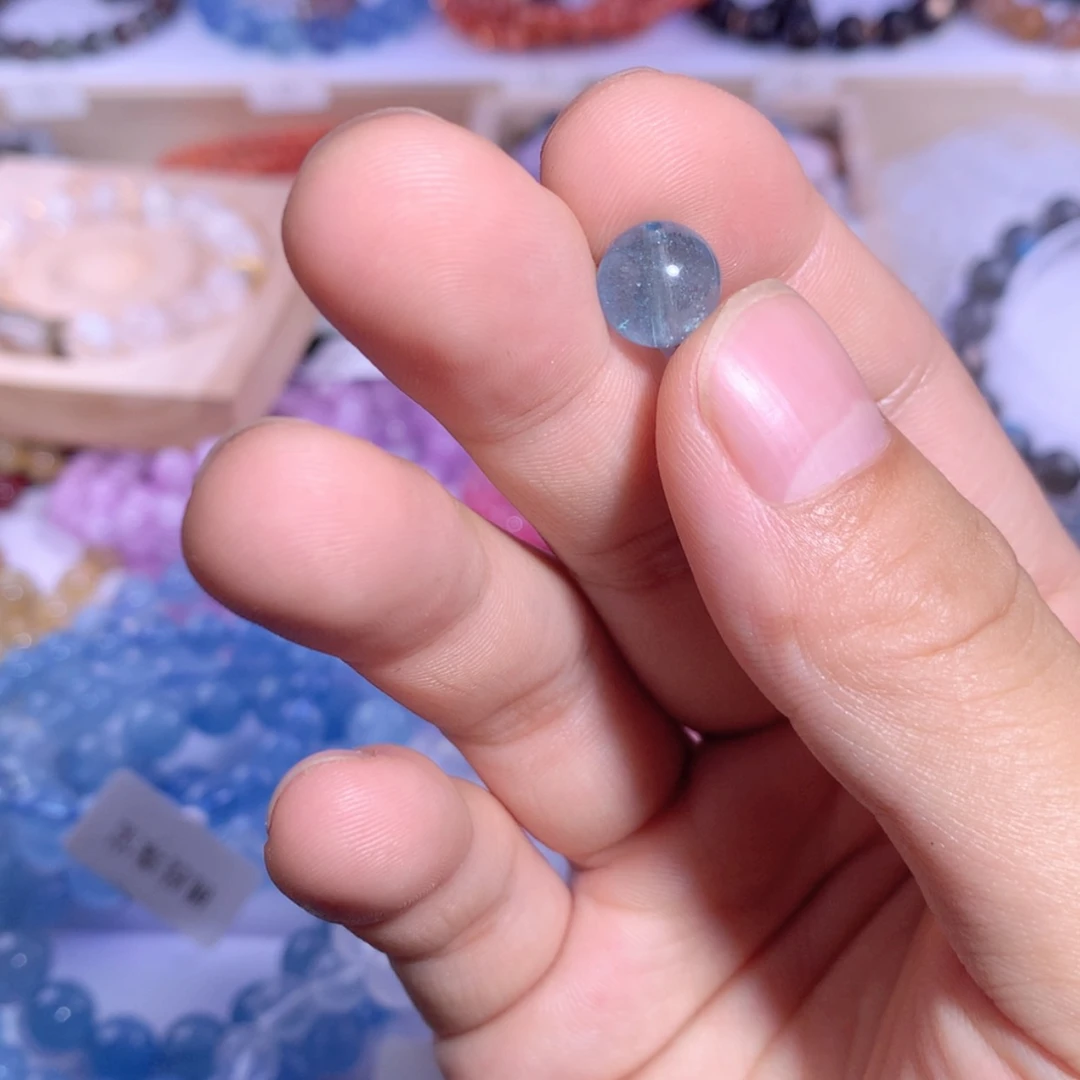 【闪购商品】海蓝宝石裸石未镶嵌樱****，