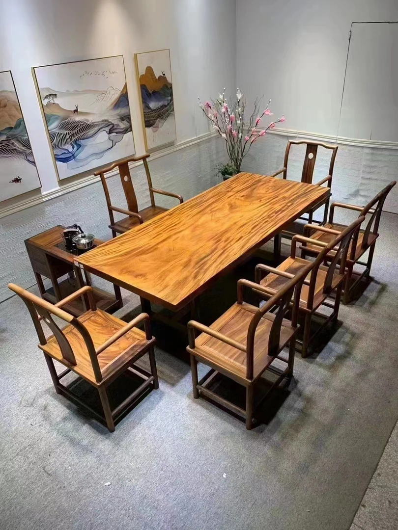 南美胡桃木实木大板定制链接