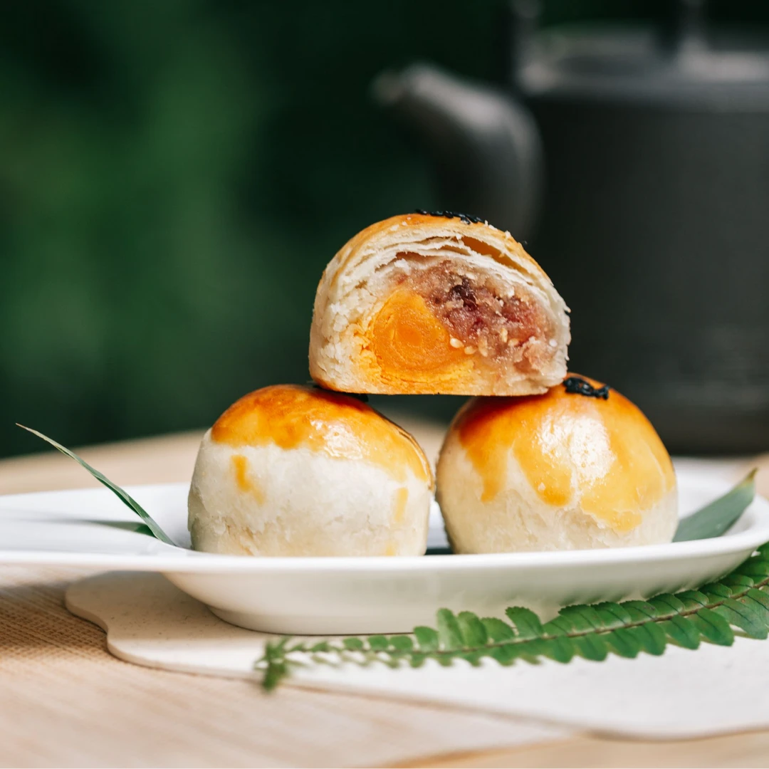 【饭盒款】贵视火腿蛋黄酥50g*10手工火腿中秋月饼