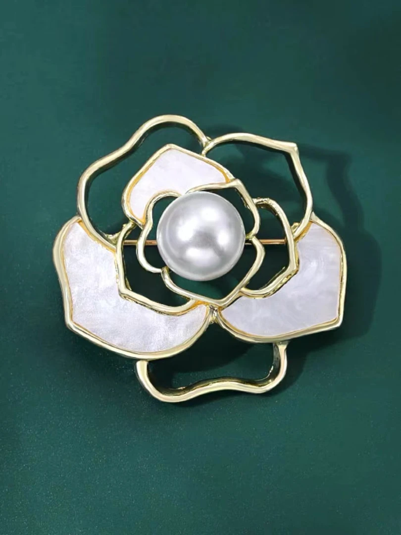 山茶花高品质胸花