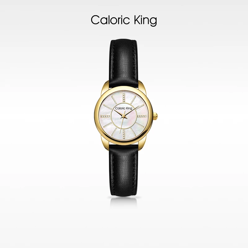 Caloric King 经典系列时尚表盘简约防水手表女士腕表