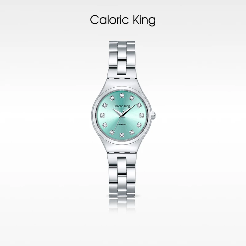 凯卡思Caloric King致简系列【提夫尼蓝】钢带简约进口石英机芯