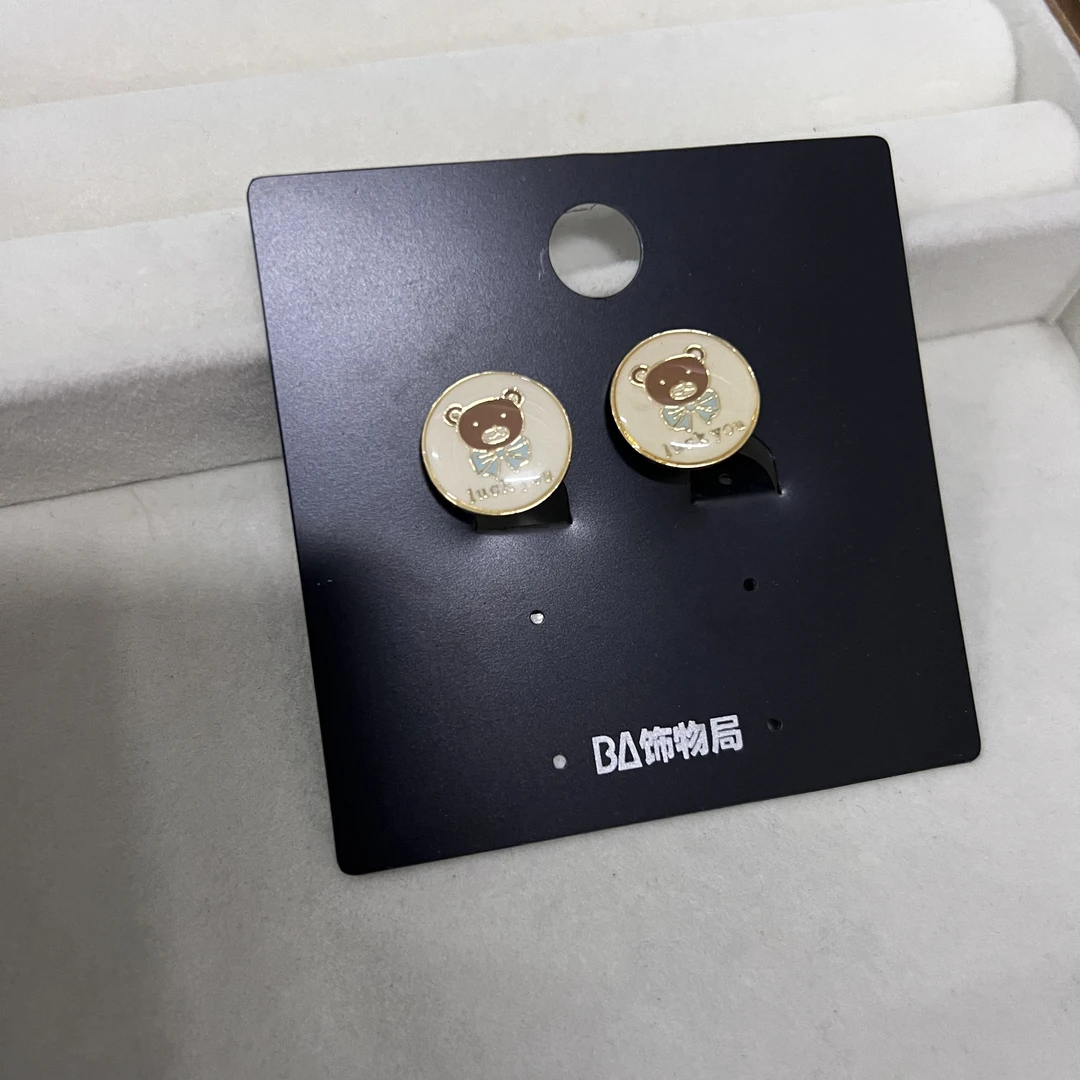 BA 铜合金耳饰 50117 简约时尚耳夹