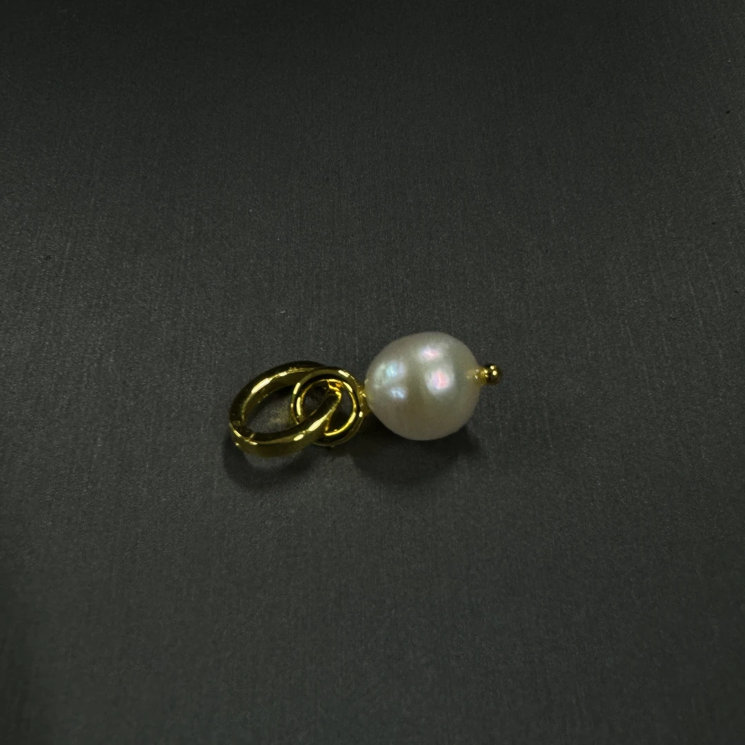 铜合金仿珍珠吊坠 时尚百搭吊坠 0723