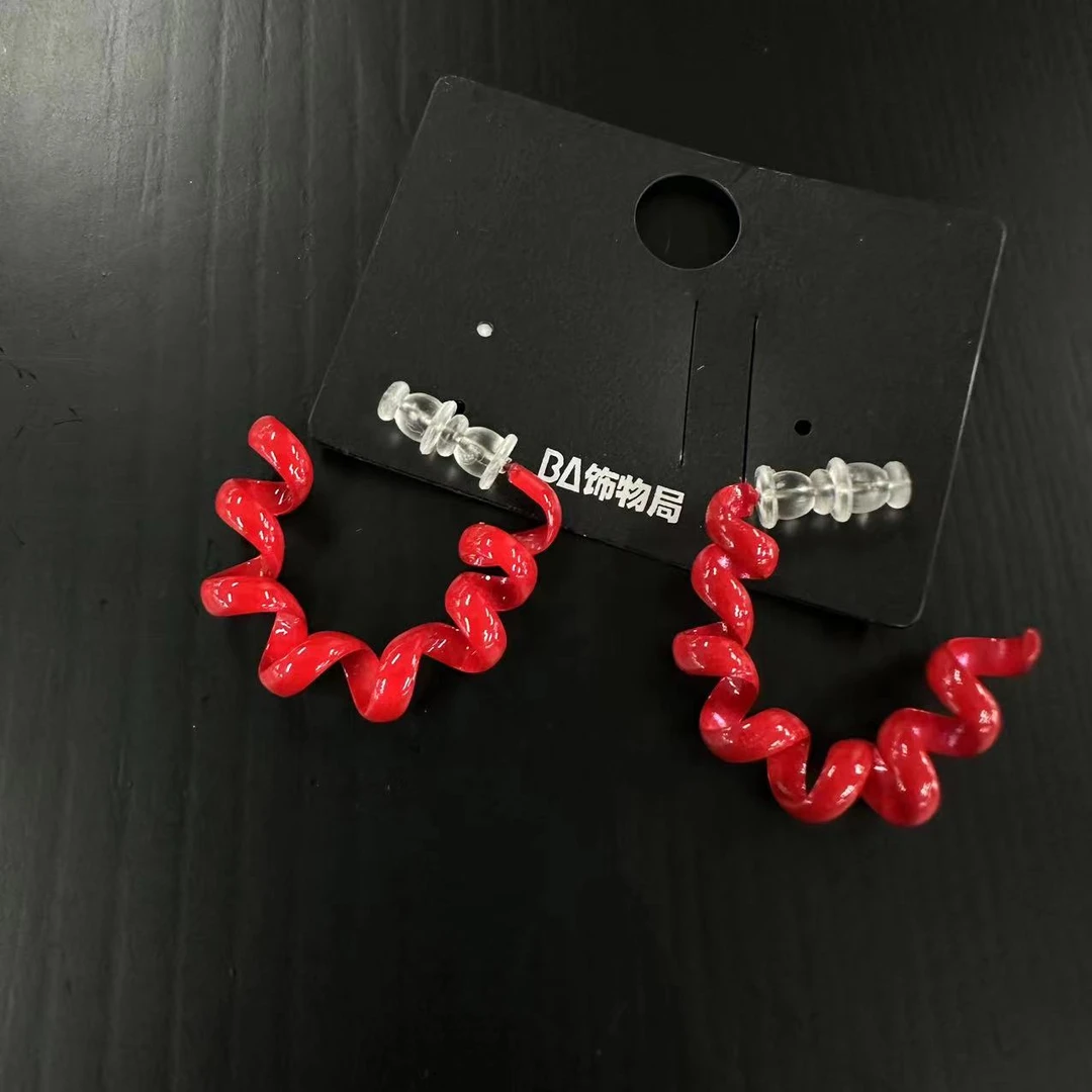 铜合金耳饰 时尚潮流耳钉 1714