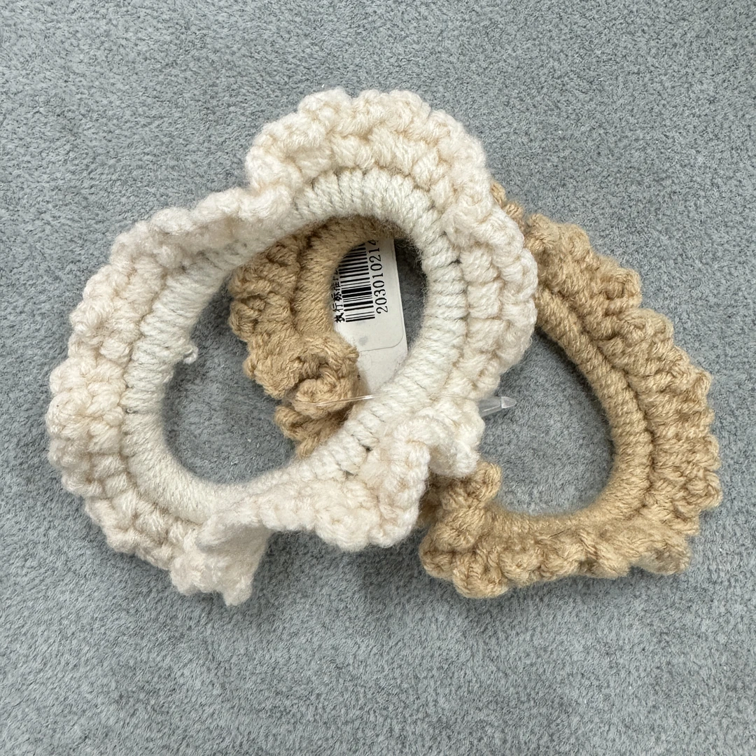 时尚针织发圈两个装 2533