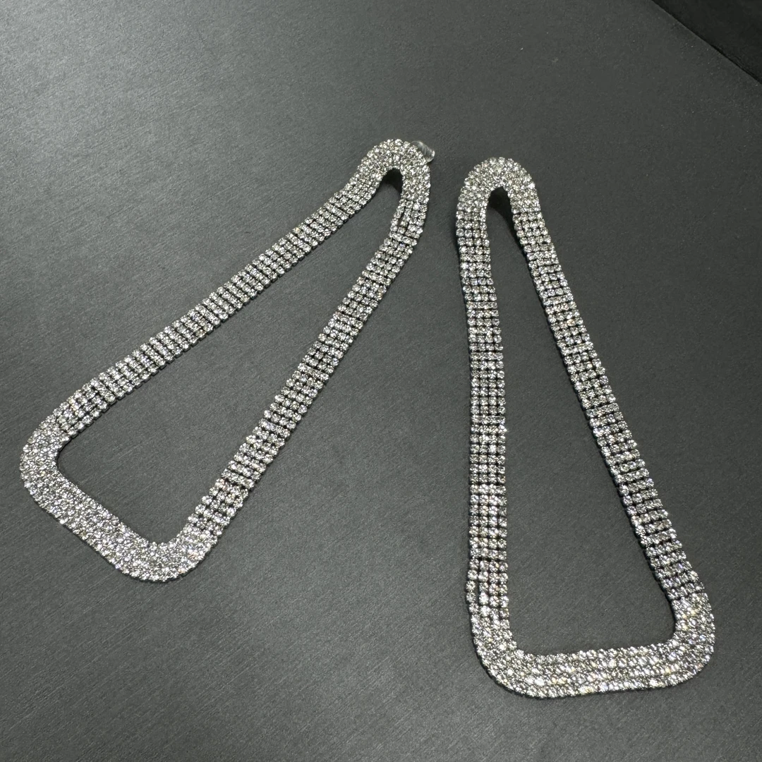 铜合金合成锆石耳饰 淑女简约耳钉 4617