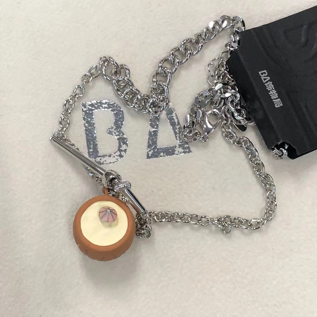 铜合金项链 时尚叶子吊坠项链 1413