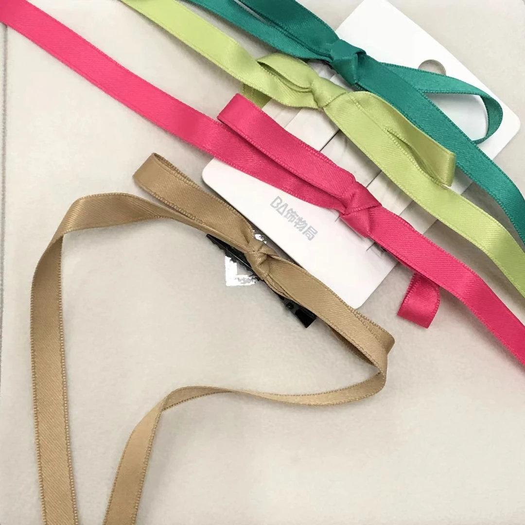 甜美蝴蝶结鸭夹4只装 1403