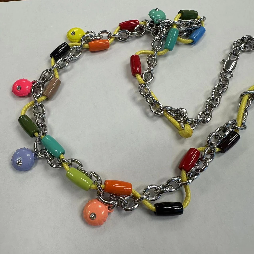 BA 铜合金项链 潮流嘻哈项链 0418